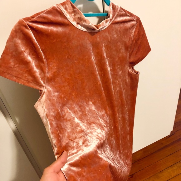 Madewell Velvet High Neck Dress (only worn once) - Picture 5 of 6